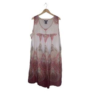 Taillissime Laredoute Creation Paisley Printed Women's Size 24W Dress